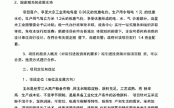 玉米深加工有哪些项目？项目书 技术风险