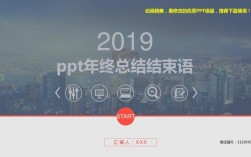 ppt汇报最后一页结束语？项目 年度报告