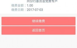 党费网上无法缴如何处理？项目情况卡