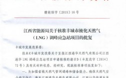 江西特大项目名单？江西LNG项目