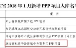 2023年广东省各市ppp是多少？珠海ppp项目