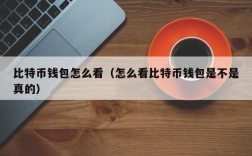 比特币钱包里的钱咋能看到？如何检查比特币钱包