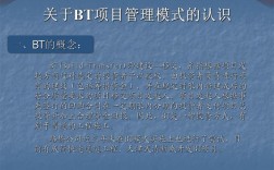 什么是bt项目？国家bt项目