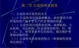 一个项目怎样体现公益性？政府投资的公益性项目