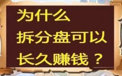 拆分盘理财能不能做？理财项目拆分