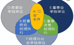 国有企业中的党委会、董事会、总经理办公会这三者的权限、关系、职能如何界定？项目公司会议要求