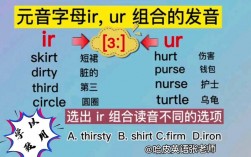 ir与ur 组合发音例子？burst钱包