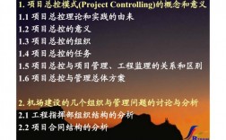 什么是Project_controlling？项目总控解释