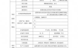 项目备案表是什么？新老项目备案表