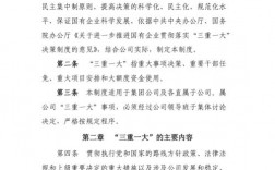 清镇市三重一大议事制度？项目执行议事方案