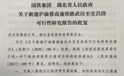 宜常高铁可研暂缓批复？项目暂缓推进