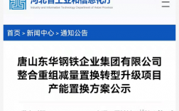 东华钢铁新建项目？工程转型升级项目