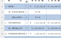 全行业公私合营利润分配方式？项目利润分配表