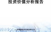 项目投资价值的分析报告是要指什么？投资项目管理宏观