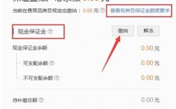 店铺保证金核算中什么意思？押金 核算项目