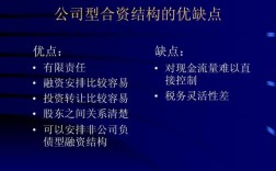 结构性融资与项目性融资的优缺点项目融资的优缺点