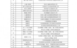 项目高坠岗位分工表怎么整？项目 分工情况