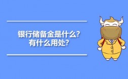 银行资金储备是怎么回事？什么叫银行储备项目