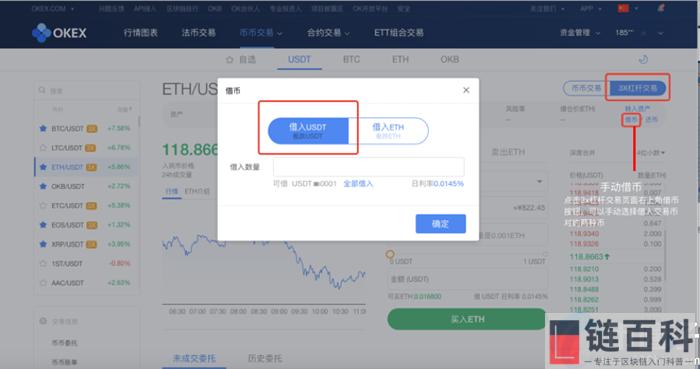 OKEX杠杆交易中是怎么借币的？(okex的杠杆操作教程)-图2