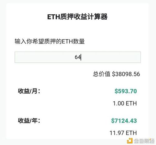 eth每m收益怎么算的？(eth收益测算)-图1