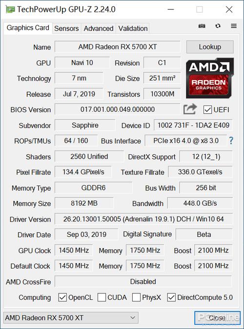 5700xt挖矿的算力是多少？(华硕5700xt猛禽eth算力)-图3