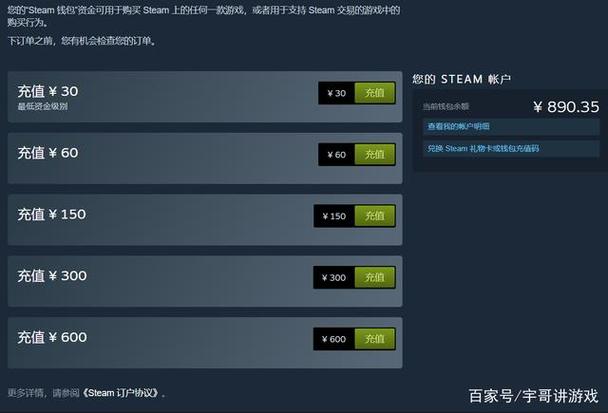 steam钱包怎么充值任意金额？windows 钱包-图2