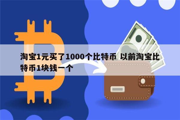 淘宝可以用，比特币吗？淘宝上买不到比特币钱包-图1