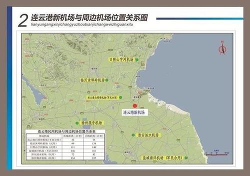 连云港新机场大道经过新坝吗？连云港新机场项目搁浅-图2