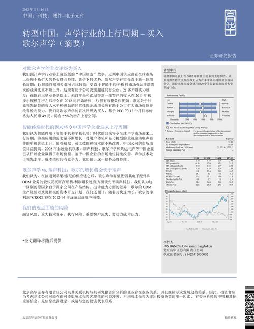 歌尔声学有什么部？歌尔声学 项目-图2