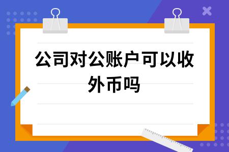 公司账户怎么收外汇？单位经常项目外汇账户-图3