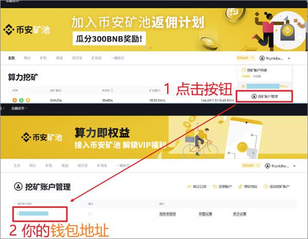 轻松矿工能填交易所的地址吗？交易所钱包地址能挖矿吗-图1