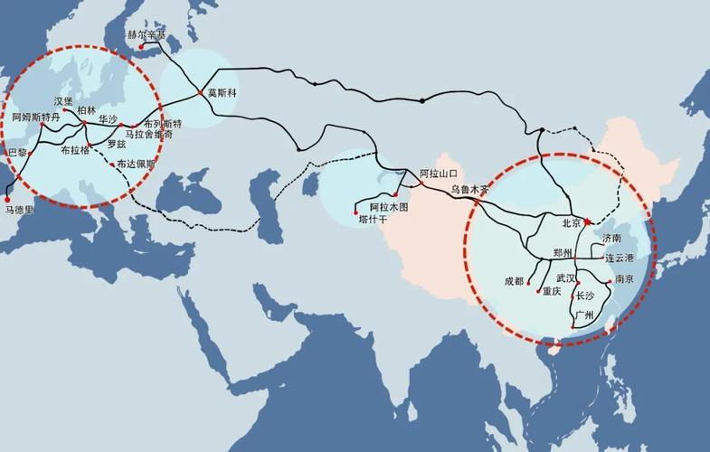 亚欧班列路线？中铁伊朗项目-图3