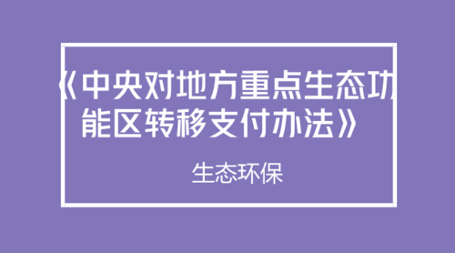 一般转移支付和专项转移支付？中央转移支付项目-图3