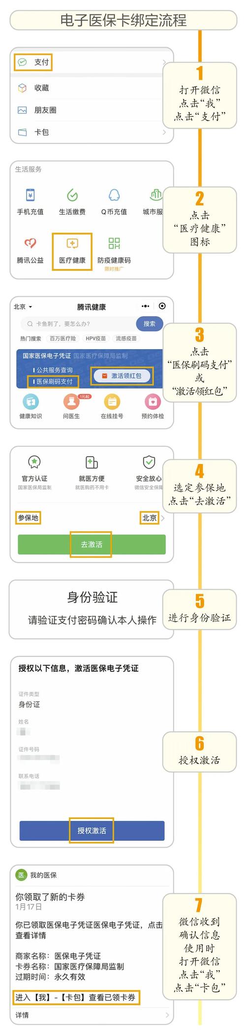 手机上怎么绑定医保卡在社康？医疗链钱包使用说明-图2