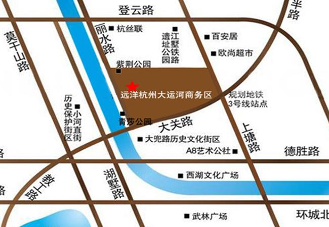 杭州火车东站到远洋公馆怎么走？远洋杭州项目-图1