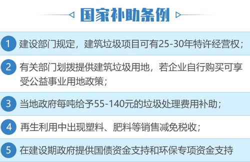 建筑垃圾处理最新国家政策？垃圾补贴项目-图2