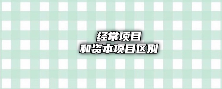 什么是资本项目，什么是经常项目？资本项目是什么意思-图1