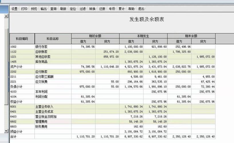 期初怎样建帐？项目目录期初-图3