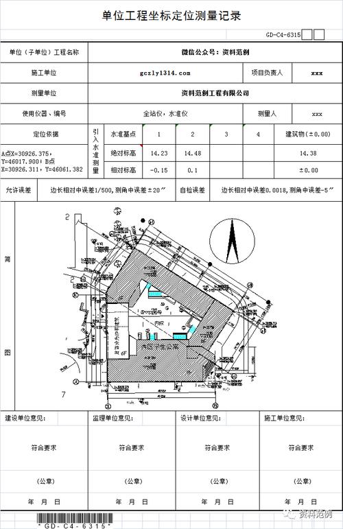 建筑物坐标点由那家单位提供？为项目提供-图1