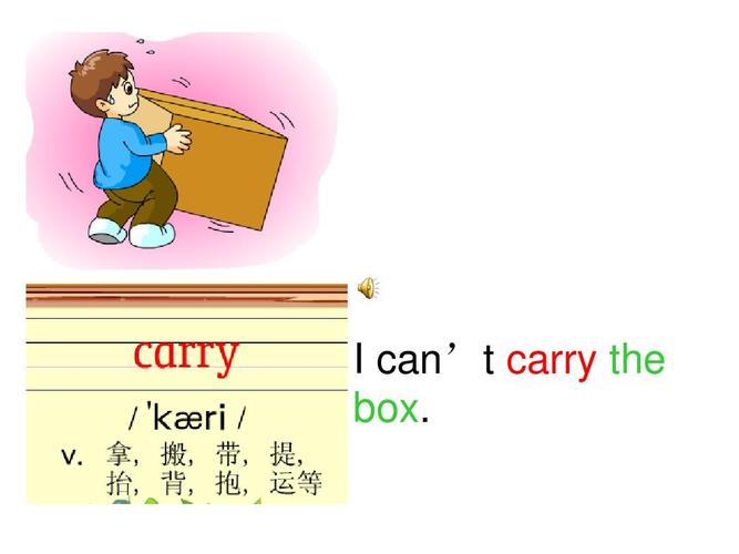 "项目" 英文怎么写？项目的carry-图3