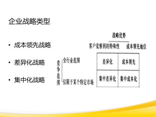 差异化战略的类型？项目战略分类-图2