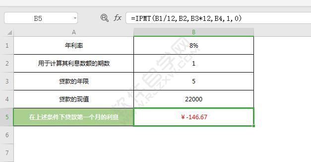 ipmt函数的功能？项目投资分期-图1