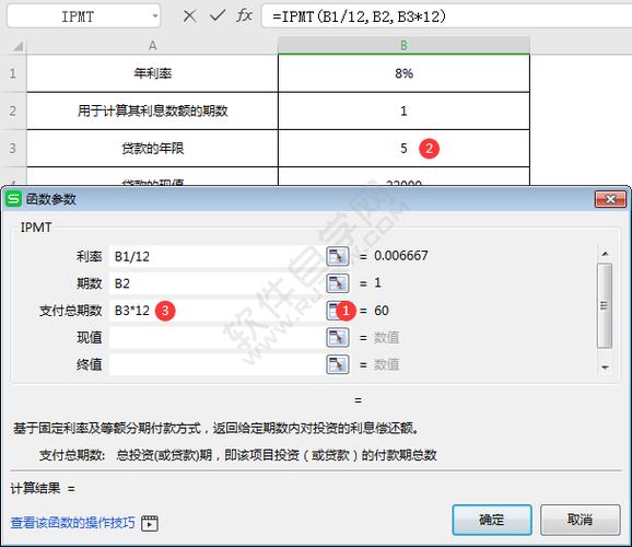 ipmt函数的功能？项目投资分期-图3