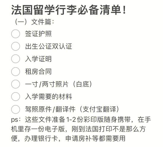 法国出差必备清单？法国短期项目-图2