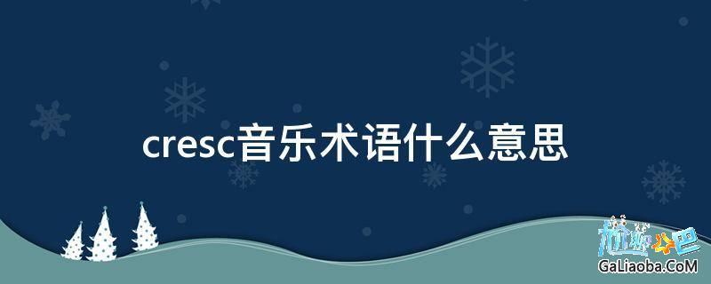 音乐术语pococresc是什么意思？gis ppp项目-图2