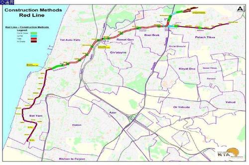 12345线城市划分标准？特拉维夫轻轨项目-图1