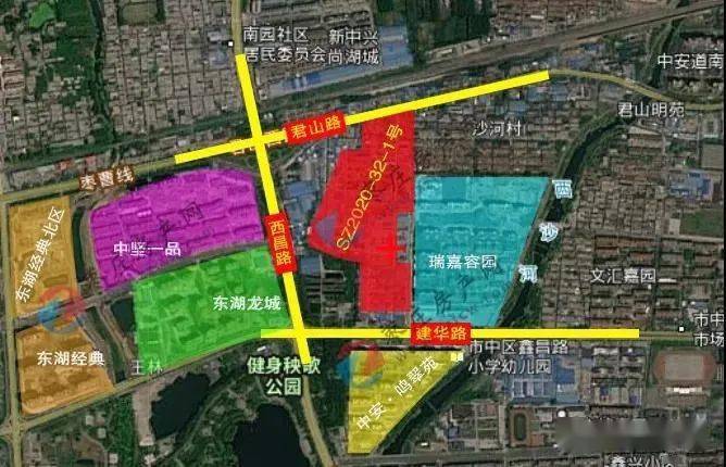 枣庄东湖板块2020年的规划？项目板块改造-图1