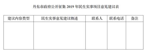 民生实事建议项目征集表怎么填？项目征集方法-图1