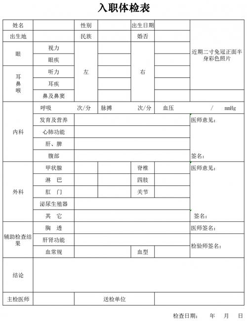 外企入职体检合格标准？合资项目公司-图3