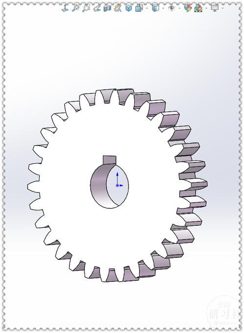 solidworks如何画直齿轮？齿轮新项目-图1